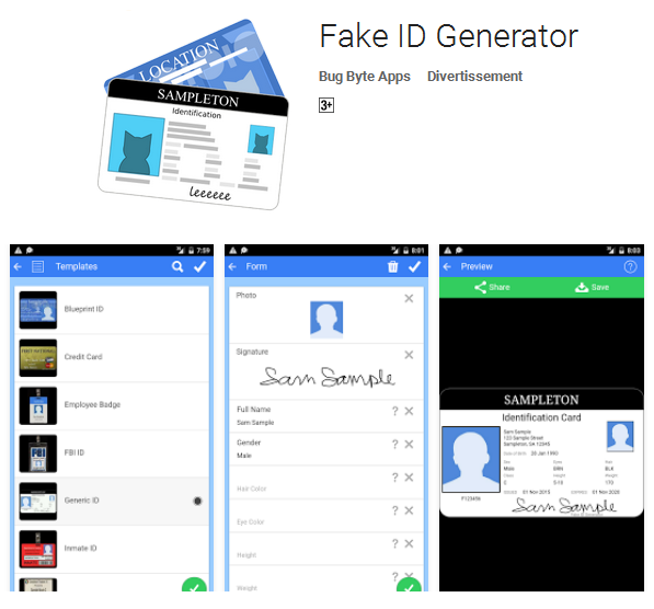 fake id generator